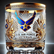 Outfany Veteran Tribute Glass